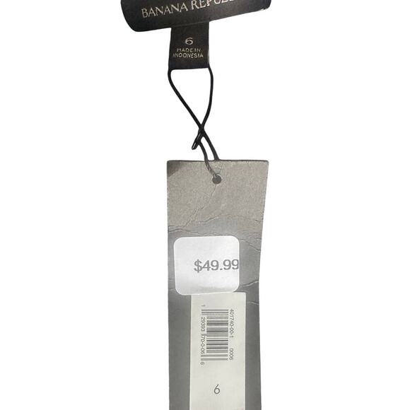 NWT* Banana Republic Boucle Mini Skirt Textured Navy Blue A-line Pocket Size 6 - Picture 4 of 5